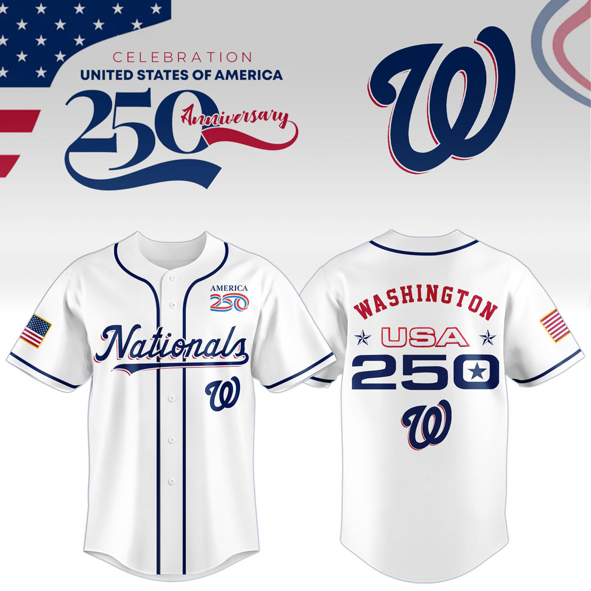 Washington Nationals x Celebration USA 250 Anniversary 