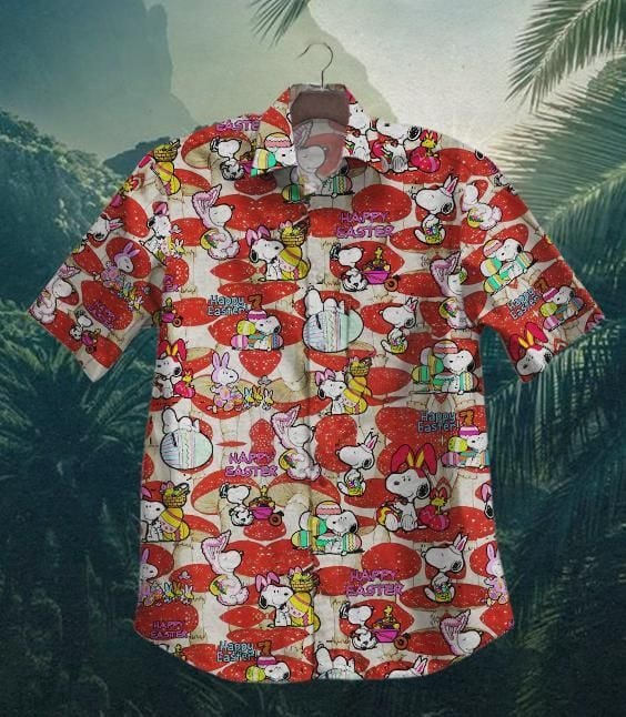 Hawaii Shirt Snoopy Easter Nv Vintage Hawaiian Shirt-zx10190