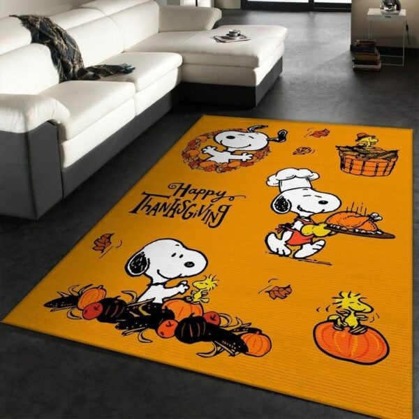 Snoopy Halloween Cartoon Movies Area Rug Living Room Rug Home Decor Floor Decor 183