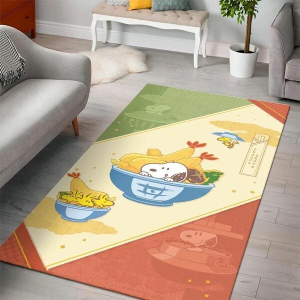 Snoopy Dog 49 Area Rug Living Room And Bed Room Rug Gift Us Decor 1148