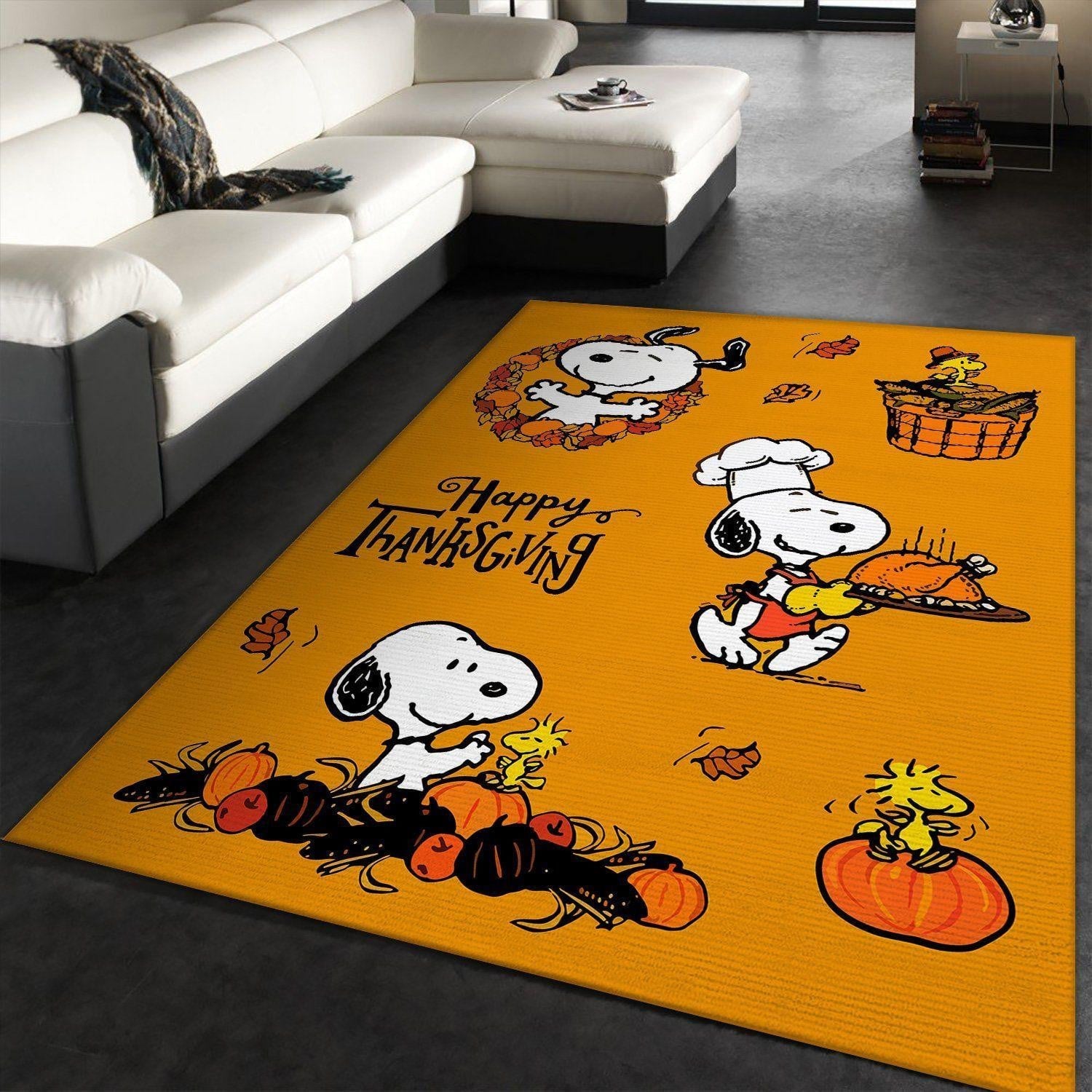 Snoopy Peanuts Rug 42, Gift For Fan Rug Home Decor Floor Decor
