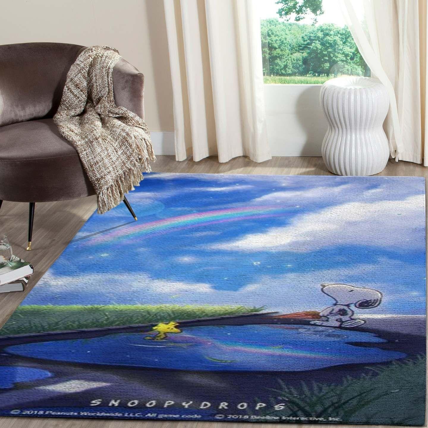 Snoopy Dog 28 Area Rug Living Room And Bed Room Rug Gift Us Decor