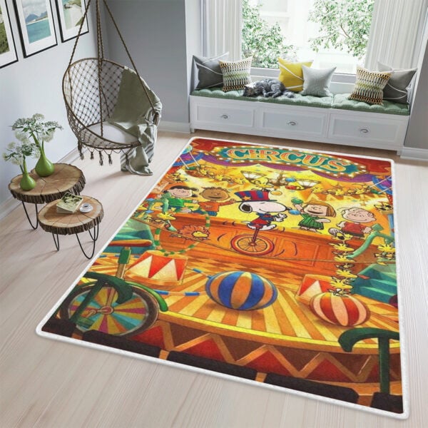 Snoopy Peanuts Friends 2 Fan Gift, Snoopy Peanuts Friends Rug Home Decor Floor Decor 392