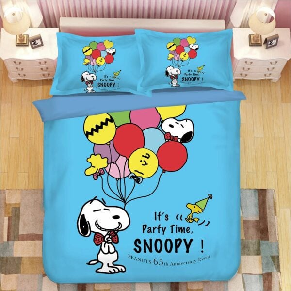 Peanuts Snoopy 4 Duvet Quilt Bedding Set 645