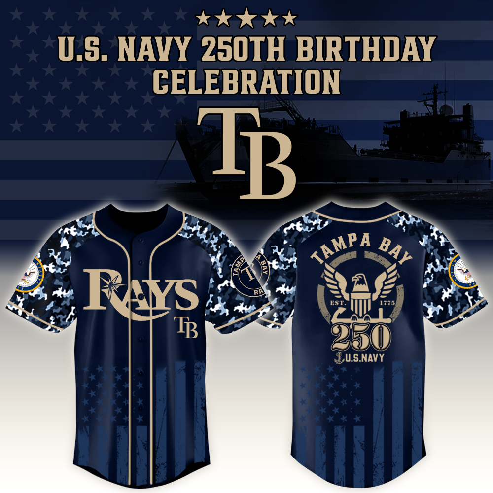 Tampa Bay Rays x US Navy 250th Birthday Edition 