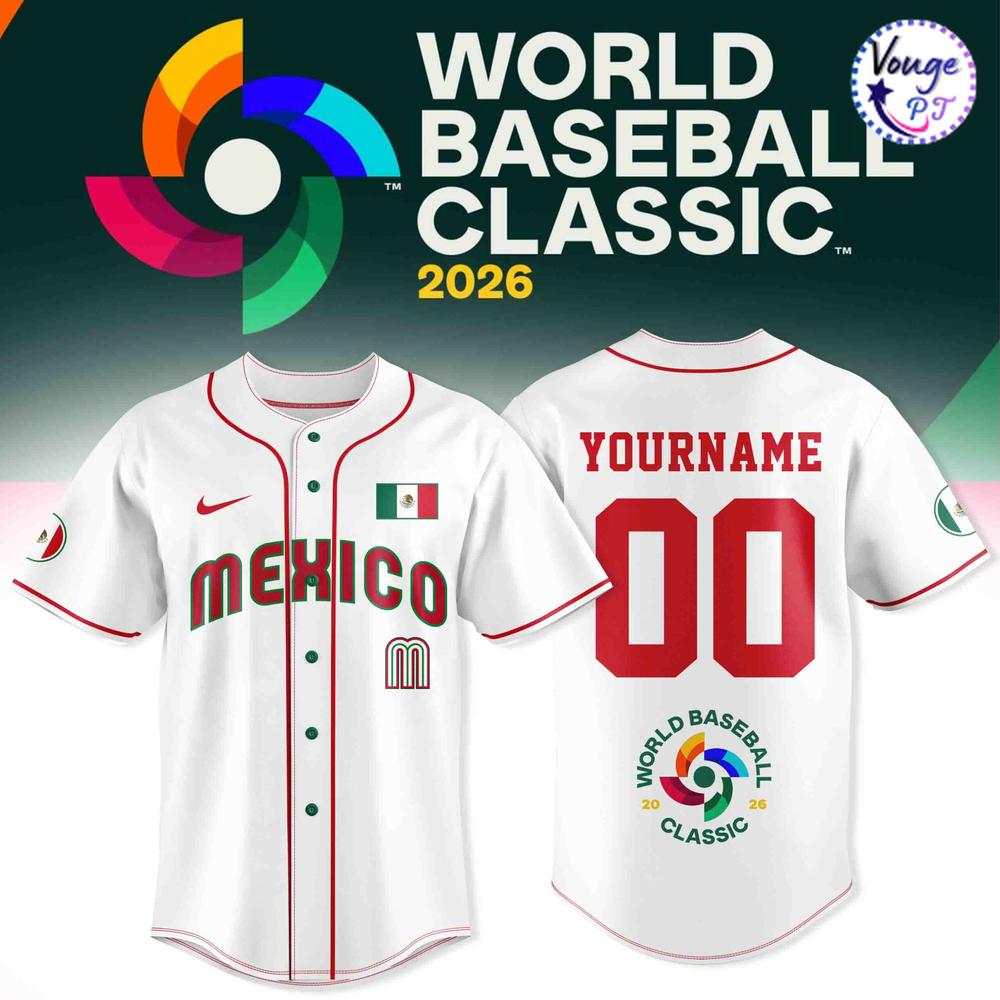 Mexico Baseball – 2026 World Baseball Classic Edition Jersey 