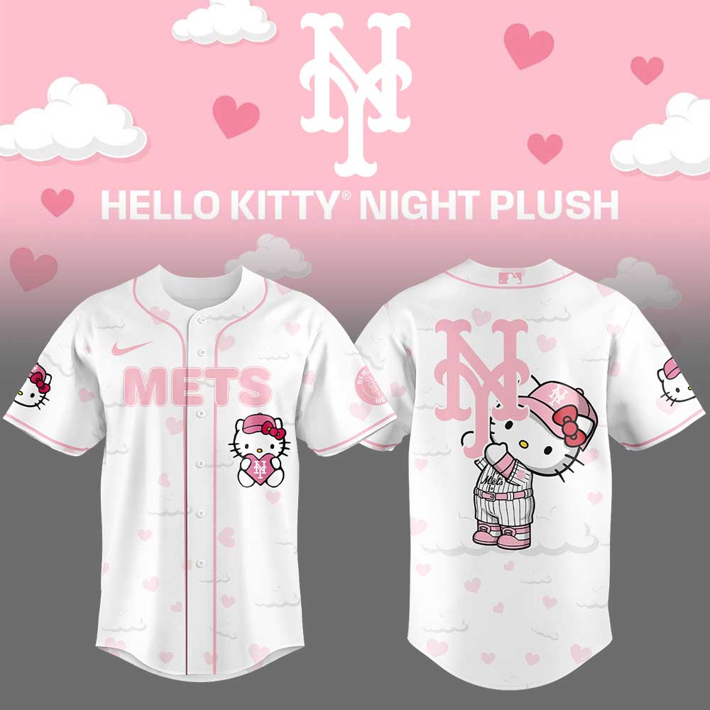 New York Mets x Hello Kitty Night Plus Jersey 