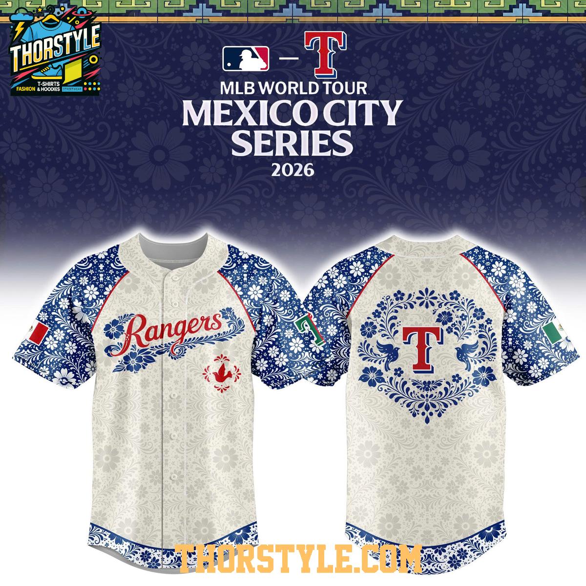 Texas Rangers Mexican Heritage Night x MLB 2026 Baseball Jersey 