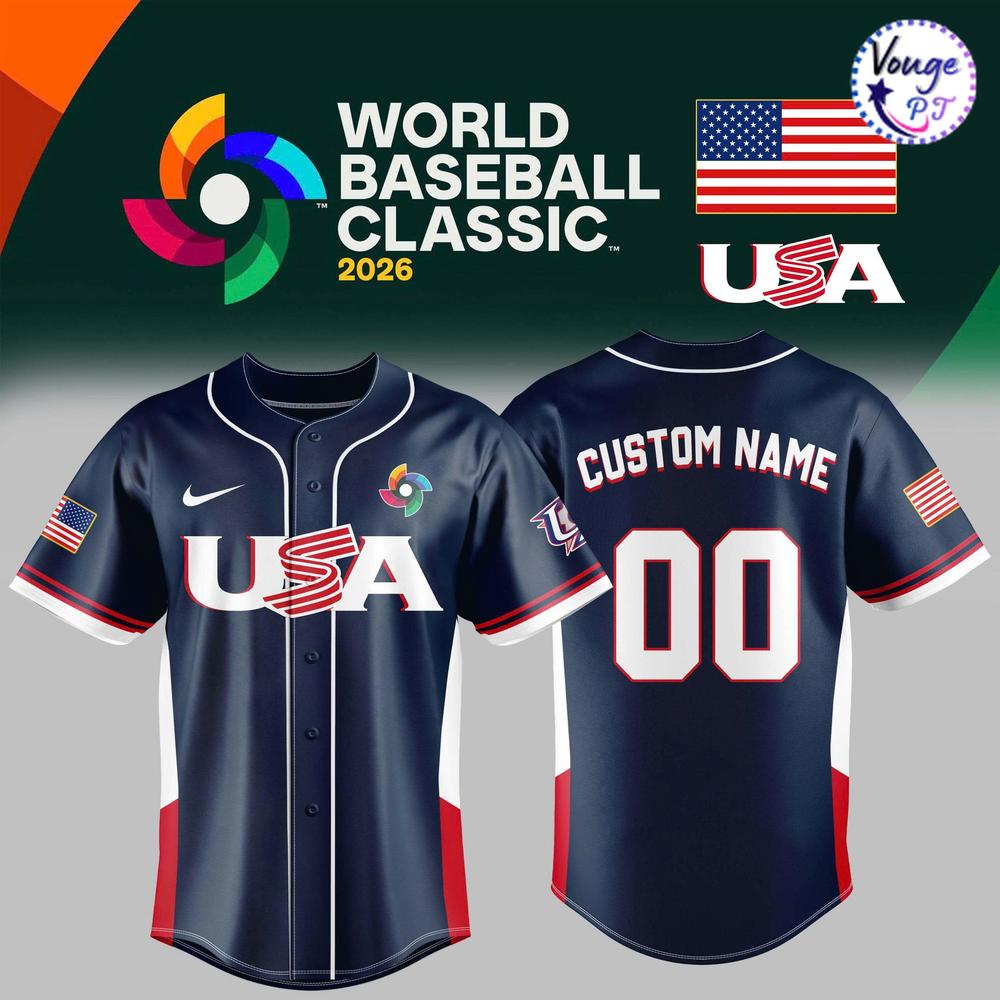 USA Baseball – 2026 World Baseball Classic Jersey 